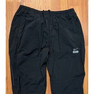 Nike FC Black Football Soccer Woven Cuff Pants Mens M 28" DJ0996-010